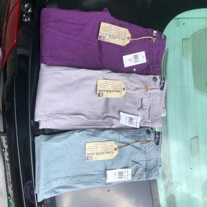 3 pair of glittery, skinny Vanilla Star Jeans